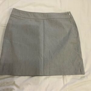 Gray Mini Pencil Skirt for Casual Wear